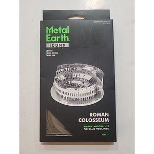 Fascinations ICONX Roman Colosseum Ruins 3D Metal Earth Steel Model Kit ICX025